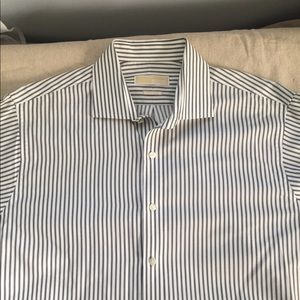 Michael Kors Mens Button Down Shirt